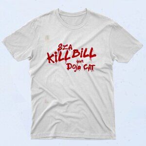 SZA Kill Bill Feat Doja Cat Graphic T-Shirt Vintage 90s RnB Tee 78